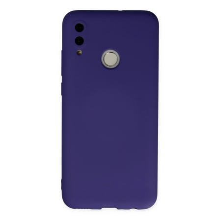 Huawei P Smart 2019 Kılıf Nano İçi Kadife Silikon - Mor