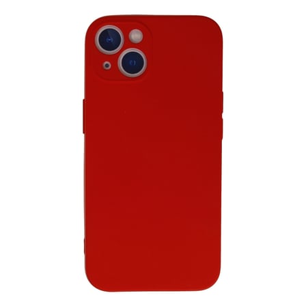 Apple İphone 13 Mini Kılıf Nano İçi Kadife Silikon - Kırmızı