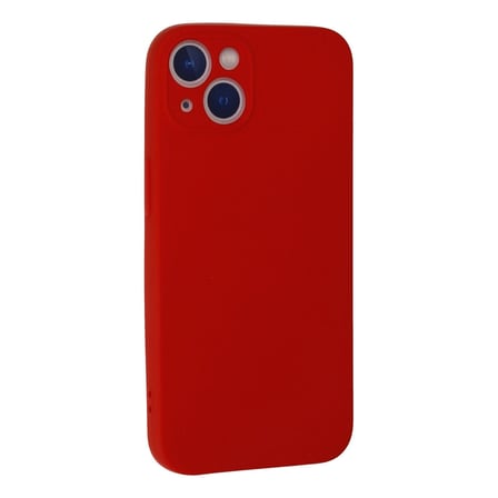 Apple İphone 13 Mini Kılıf Nano İçi Kadife Silikon - Kırmızı