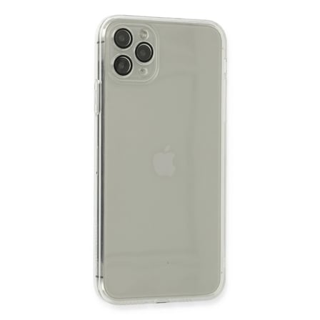 Apple İphone 11 Pro Max Kılıf Fly Lens Silikon - Şeffaf