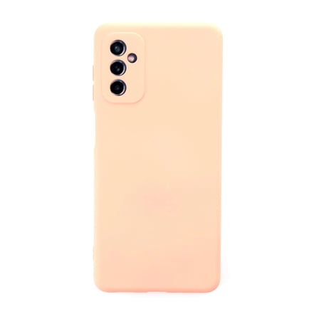 Samsung Galaxy M52 5g Kılıf Nano İçi Kadife Silikon - Pudra