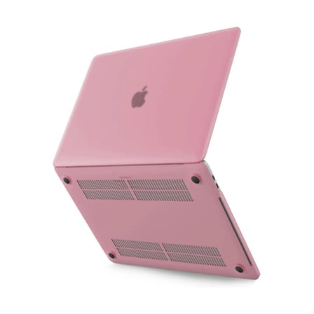 Apple Macbook Pro 13 2020 Macbook Buzlu Kapak - Pembe