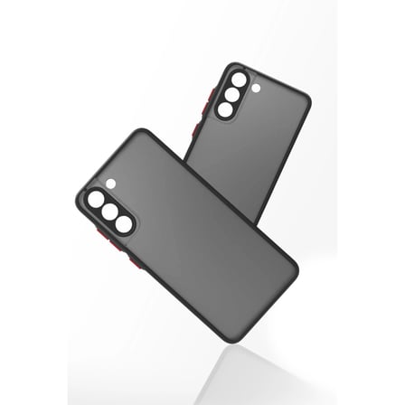 Samsung Galaxy S21 Fe Kılıf Montreal Silikon Kapak - Siyah