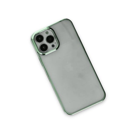 Apple İphone 14 Pro Max Kılıf Element Silikon - Yeşil