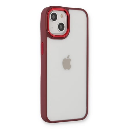 Apple İphone 14 Plus Kılıf Dora Kapak - Kırmızı