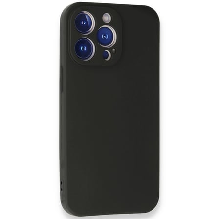 Apple İphone 14 Pro Kılıf First Silikon - Siyah