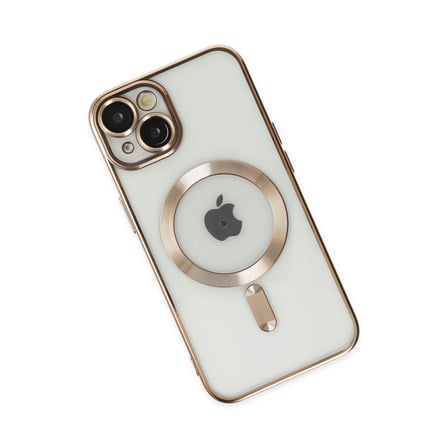 Apple İ̇Phone 14 Kılıf Kross Magneticsafe Kapak - Gold