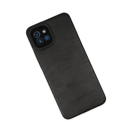 Samsung Galaxy A03 Kılıf Loop Deri Silikon - Siyah