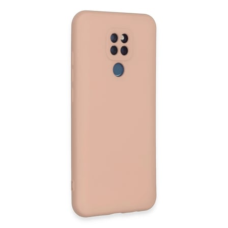 General Mobile Gm 20 Kılıf Nano İçi Kadife Silikon - Pudra