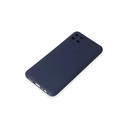 Realme C11 Kılıf Nano İçi Kadife Silikon - Lacivert