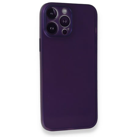 Apple İphone 14 Pro Kılıf Pp Ultra İnce Kapak - Mor