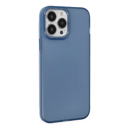 Apple İphone 13 Pro Max Kılıf Modos Metal Kapak - Lacivert