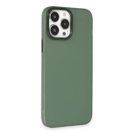 Apple İphone 14 Pro Max Kılıf Modos Metal Kapak - Koyu Yeşil