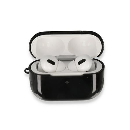 Apple Uyumlu Airpods Pro (1.nesil) 3in1 Kılıf - Siyah