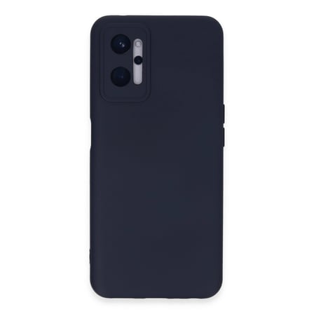 Realme 9i 4g Kılıf Nano İçi Kadife Silikon - Lacivert