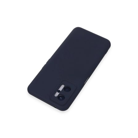 Realme 9i 4g Kılıf Nano İçi Kadife Silikon - Lacivert