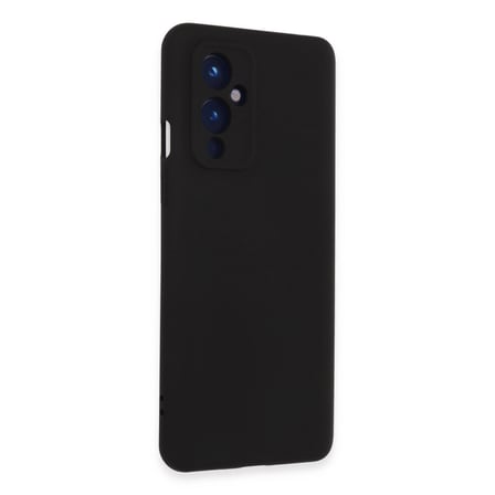 One Plus 9 Kılıf Nano İçi Kadife Silikon - Siyah