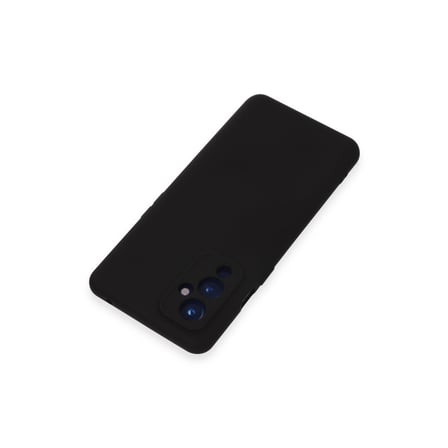 One Plus 9 Kılıf Nano İçi Kadife Silikon - Siyah