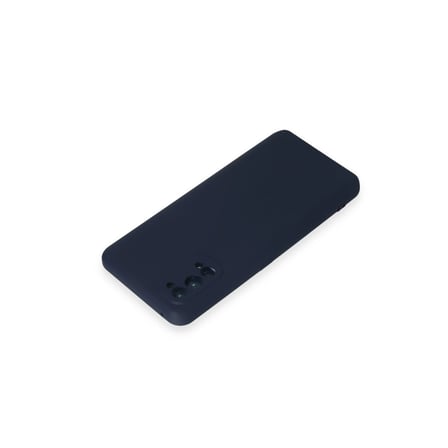 Realme 7 Pro Kılıf Nano İçi Kadife Silikon - Lacivert