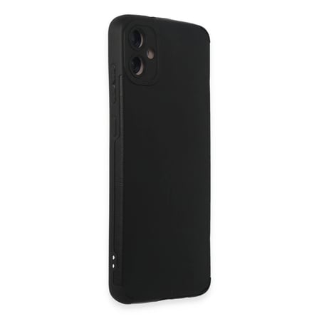 Samsung Galaxy A05 Kılıf Loop Deri Silikon - Siyah
