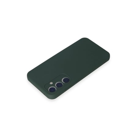 Samsung Galaxy A35 5g Kılıf First Silikon - Koyu Yeşil
