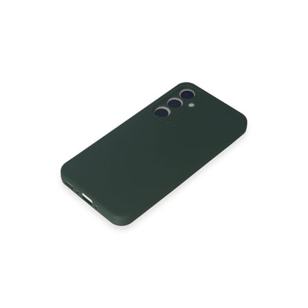 Samsung Galaxy A35 5g Kılıf First Silikon - Koyu Yeşil