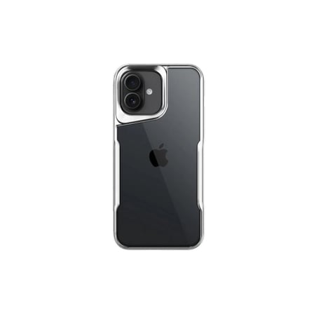 Apple İphone 16 Kılıf Boyi Silikon Kapak - Gümüş