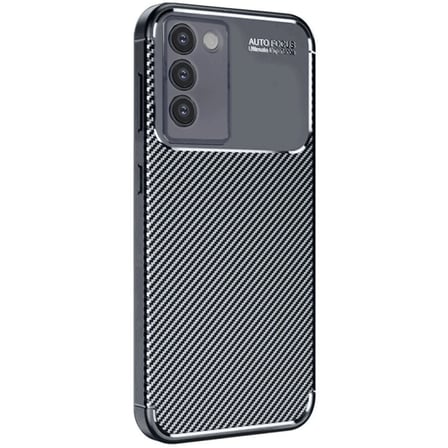 Vivo V30 Lite 4G Kılıf Auto Focus Karbon Kapak - Siyah