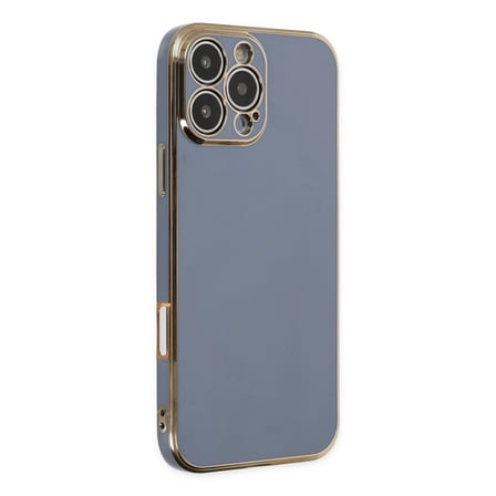 Apple İphone 16 Pro Kılıf Volet Silikon - Mavi