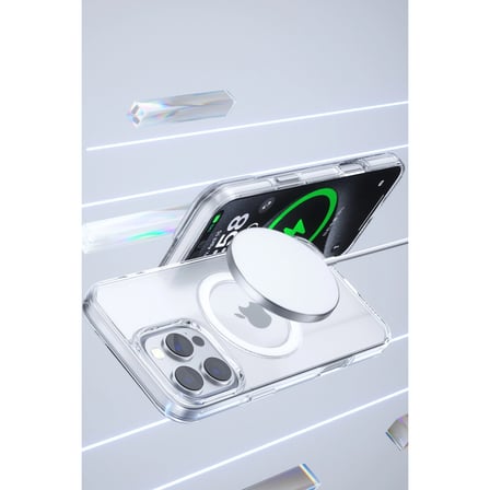 Joko Apple İphone 16 Pro Gleam Pc Sert Magsafe Kılıf - Siyah
