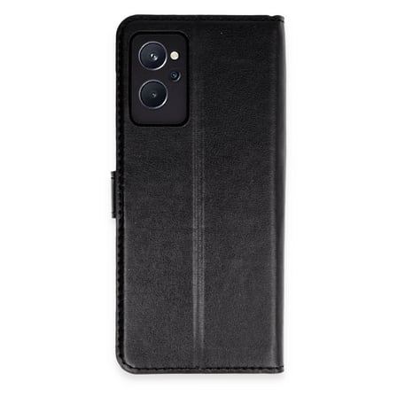 Realme 9i 4g Trend S Plus Kapaklı Kılıf - Siyah