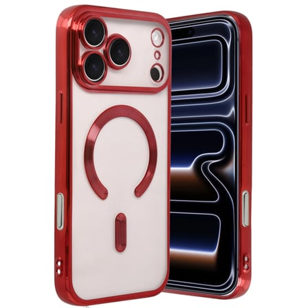 Apple İ̇Phone 17 Pro Kross Magneticsafe Kapak - Kırmızı