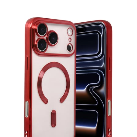Apple İ̇Phone 17 Pro Kross Magneticsafe Kapak - Kırmızı