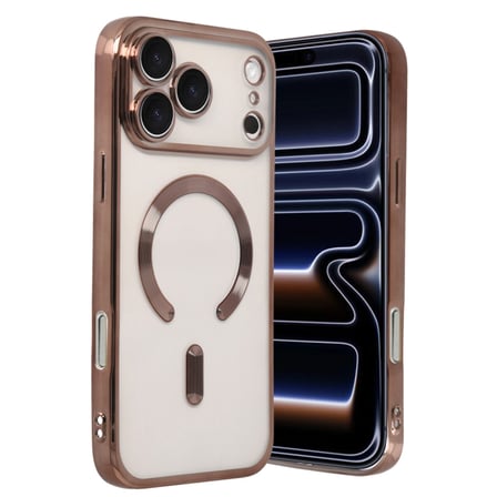 Apple İ̇Phone 17 Pro Max Kross Magneticsafe Kapak - Çöl Titanyum