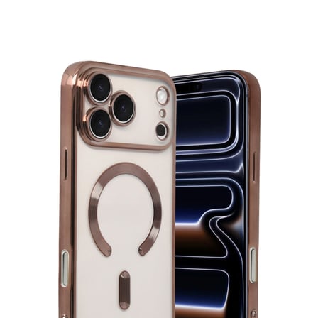 Apple İ̇Phone 17 Pro Max Kross Magneticsafe Kapak - Çöl Titanyum