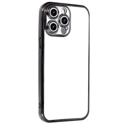 Apple İphone 15 Pro Max Razer Lensli Silikon - Siyah