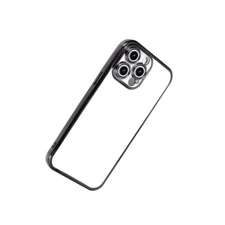 Apple İphone 15 Pro Max Razer Lensli Silikon - Siyah