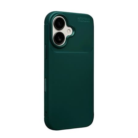 Apple İ̇Phone 17 Auto Focus Karbon Kapak - Koyu Yeşil