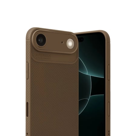 Apple İ̇Phone 17 Air Auto Focus Karbon Kapak - Kahverengi