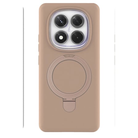 Xiaomi Redmi Note 14 Pro 4g Regal Magsafe Standlı Kapak - Çöl Titanyum
