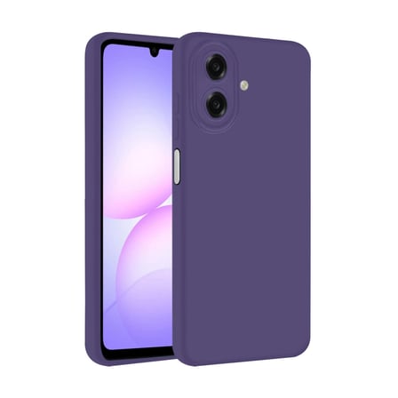 Samsung Galaxy A07 4g First Silikon - Mürdüm