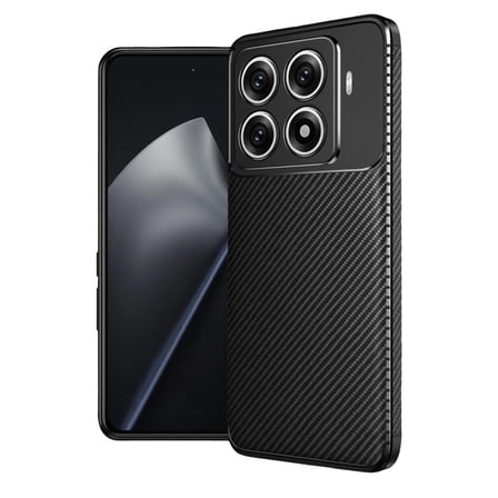 Xiaomi Mi 15T Pro Auto Focus Karbon Kapak - Siyah