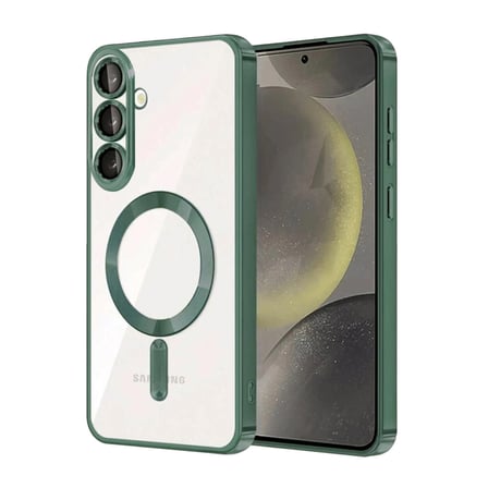 Samsung Galaxy A37 5G Kross Magneticsafe Kapak - Koyu Yeşil