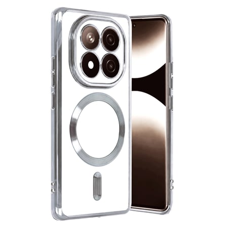 Xiaomi Redmi Note 15 4G Kross Magneticsafe Kapak - Gümüş