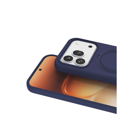 Huawei Honor 600 Pro Regal Magsafe Standlı Kapak - Lacivert