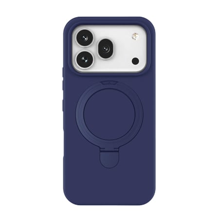 Huawei Honor 600 Pro Regal Magsafe Standlı Kapak - Lacivert