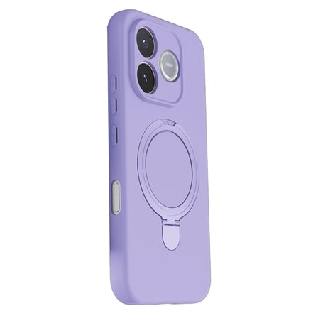 Huawei Honor 600 Lite Regal Magsafe Standlı Kapak - Lila