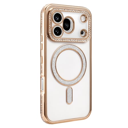 Huawei Honor 600 Pro Joke Simli Magneticsafe Kılıf - Gold