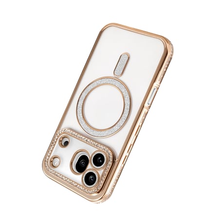 Huawei Honor 600 Pro Joke Simli Magneticsafe Kılıf - Gold