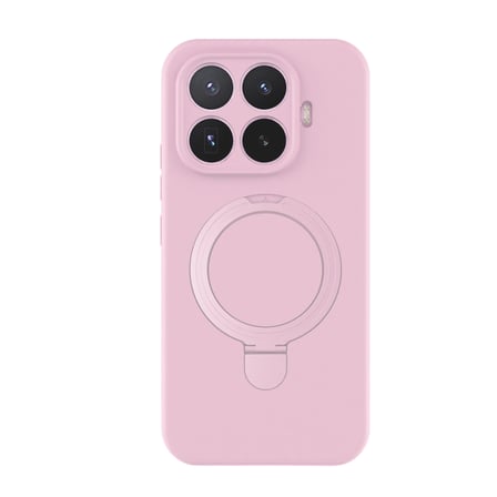 Newface Xiaomi Mi 17t Pro Regal Magsafe Standlı Kapak - Açık Pembe